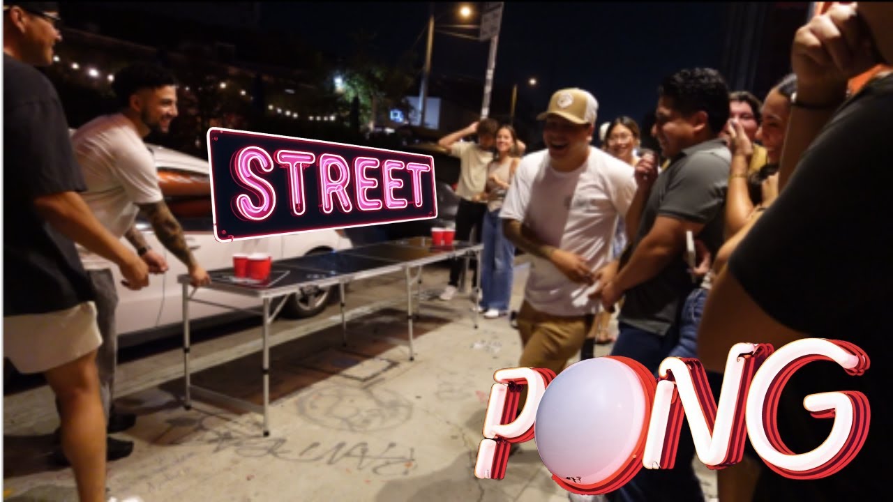 Street Pong: LA Premiere