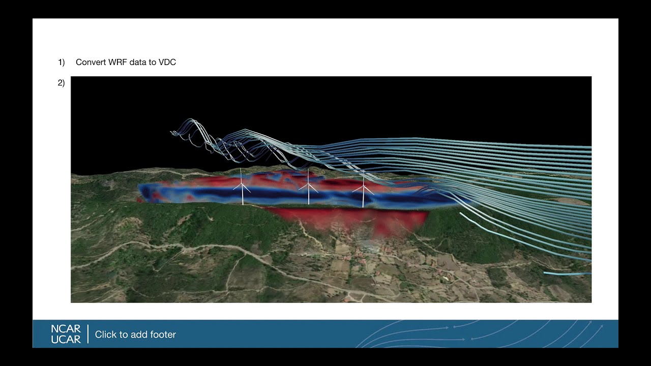 Vapor Demos - WRF Large Eddy Simulation