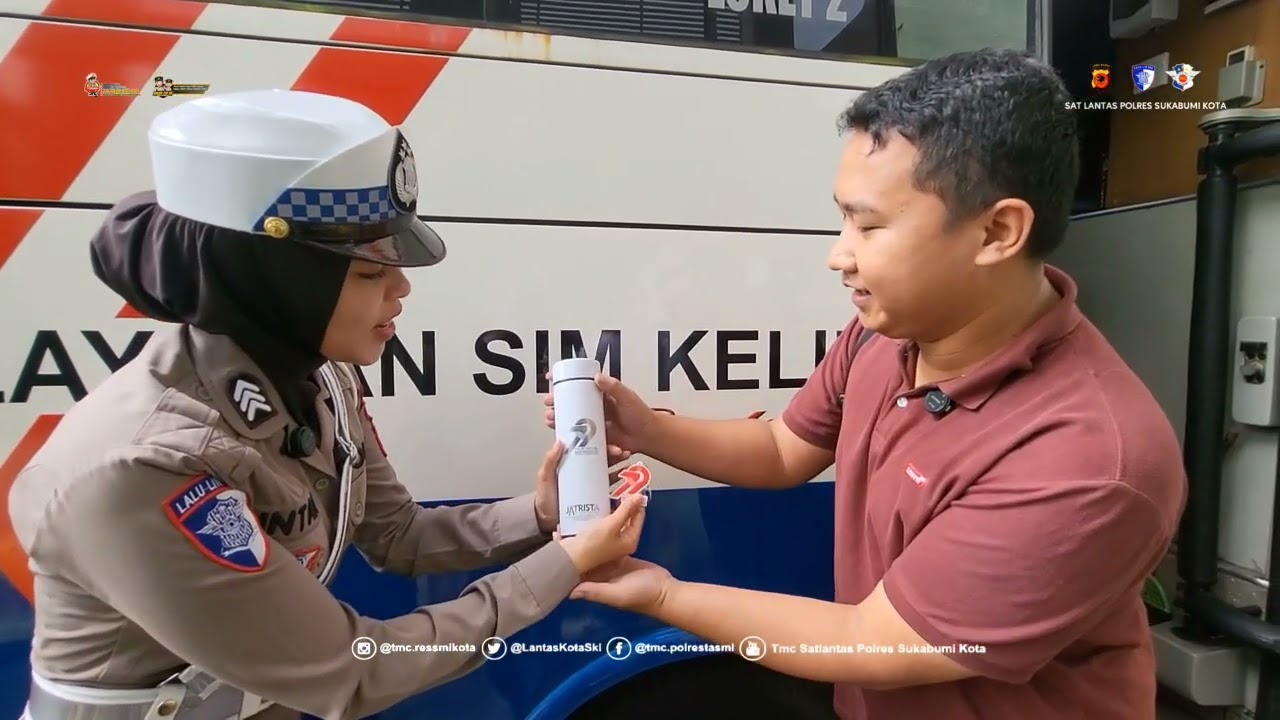 SIM keliling dan Samsat keliling Satlantas Polres Sukabumi Kota