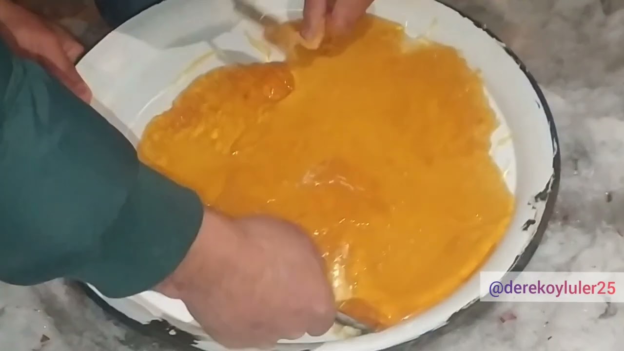 Tel helvası nasıl yapılır...Erzurum Aşkale Dereköy