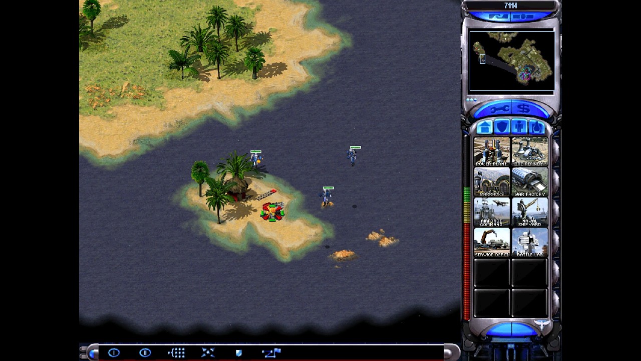 [Speed Run] Red Alert 2 Allied Campaign Mission 7 | Operation: Deep Sea