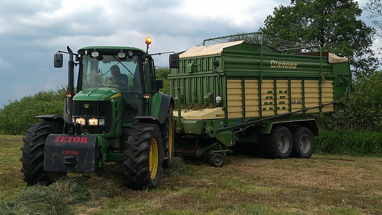 Sianokiszonka 2018|John Deere|Krone|