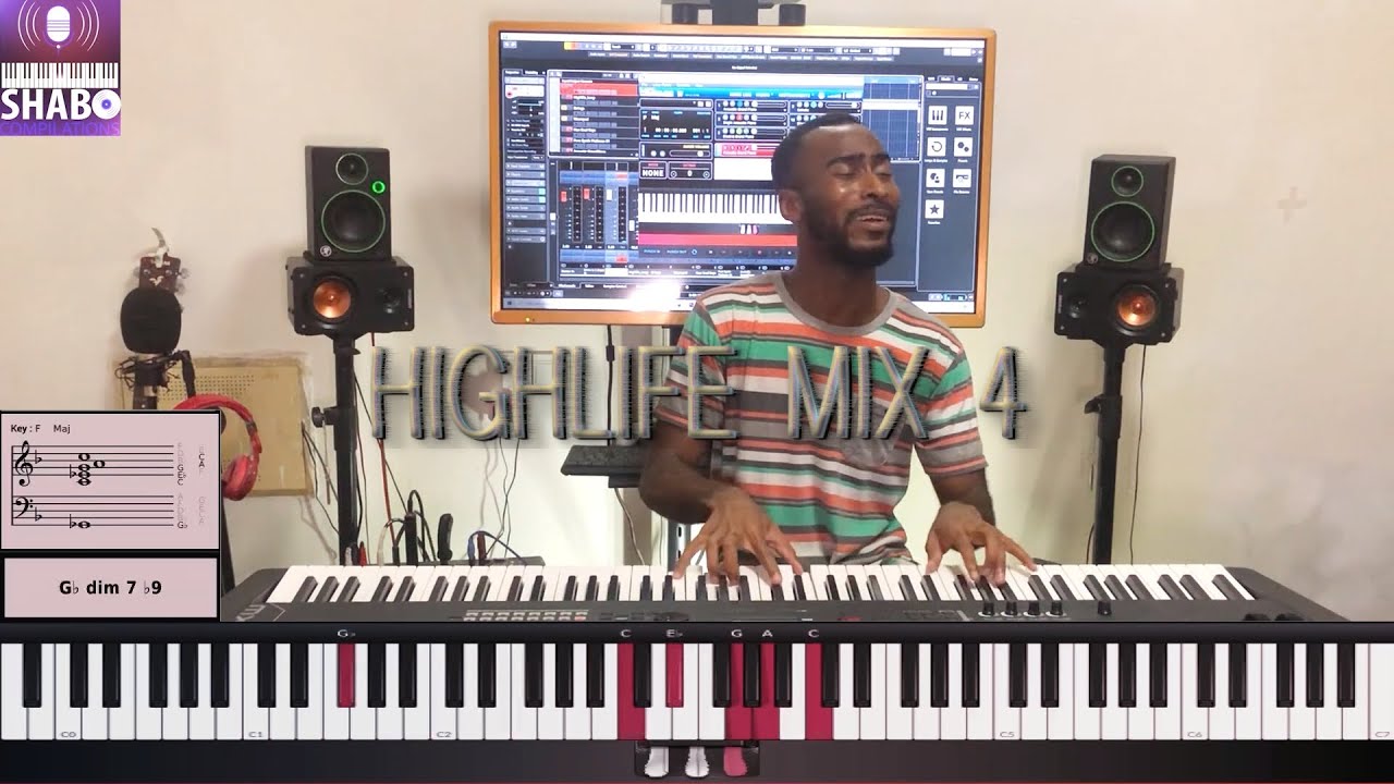 Highlife Mix 4 - Sweet Harmonies and Groove on Piano