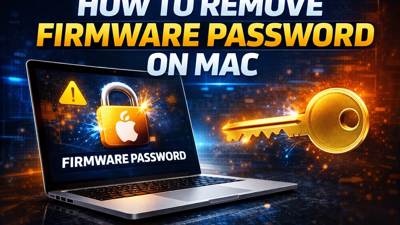 КАК УДАЛИТЬ ПАРОЛЬ ПРОШИВКИ НА MAC