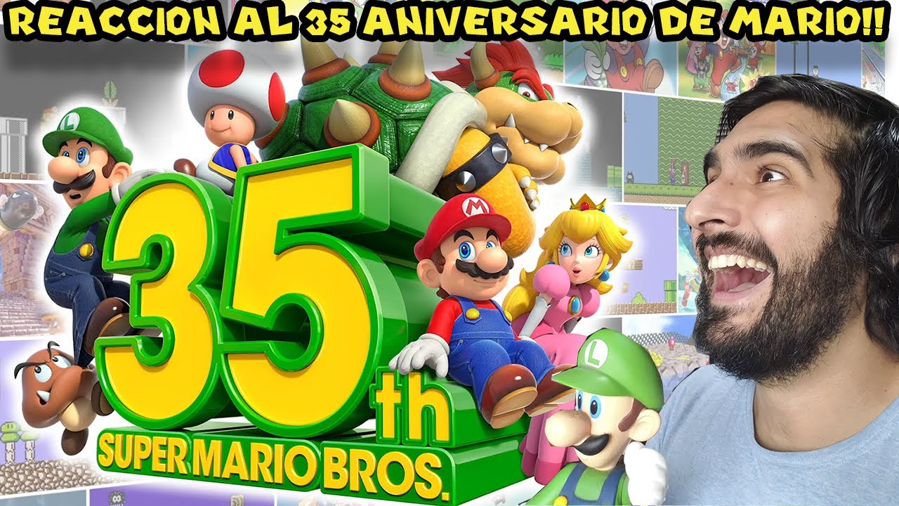 REACCION AL 35 ANIVERSARIO DE MARIO !! - Pepe el Mago Juega