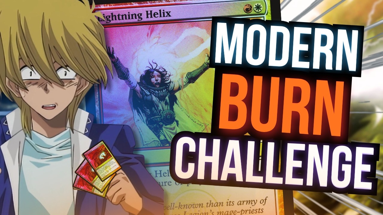 CHALLENGE TIME WITH BOROS BURN!!🔥🕰️ | MTG Gameplay | MTGO Modern Challenge