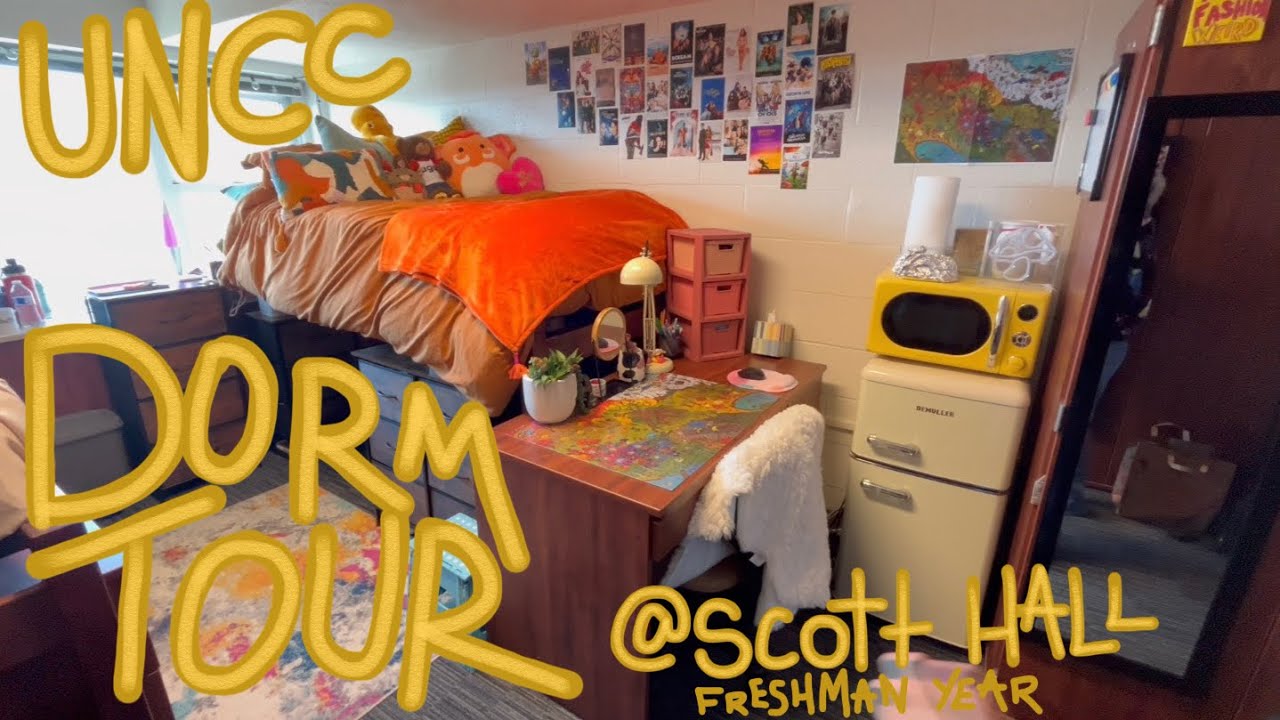 COLLEGE DORM TOUR 2023-2024 | University of North Carolina at Charlotte @ Scott Hall