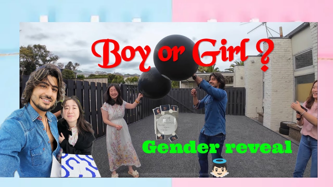 Gender Reveal for Indochinese Couple | Girl or Boy.? | Couple Vlog | Indian Chinese Couple Vlog | NZ