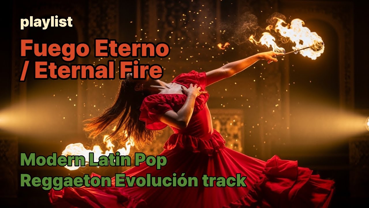 🎧Modern Latin Pop / Reggaeton Evolución track🎧Title:"Fuego Eterno" (Eternal Fire)🎵dembow rhythm🎵