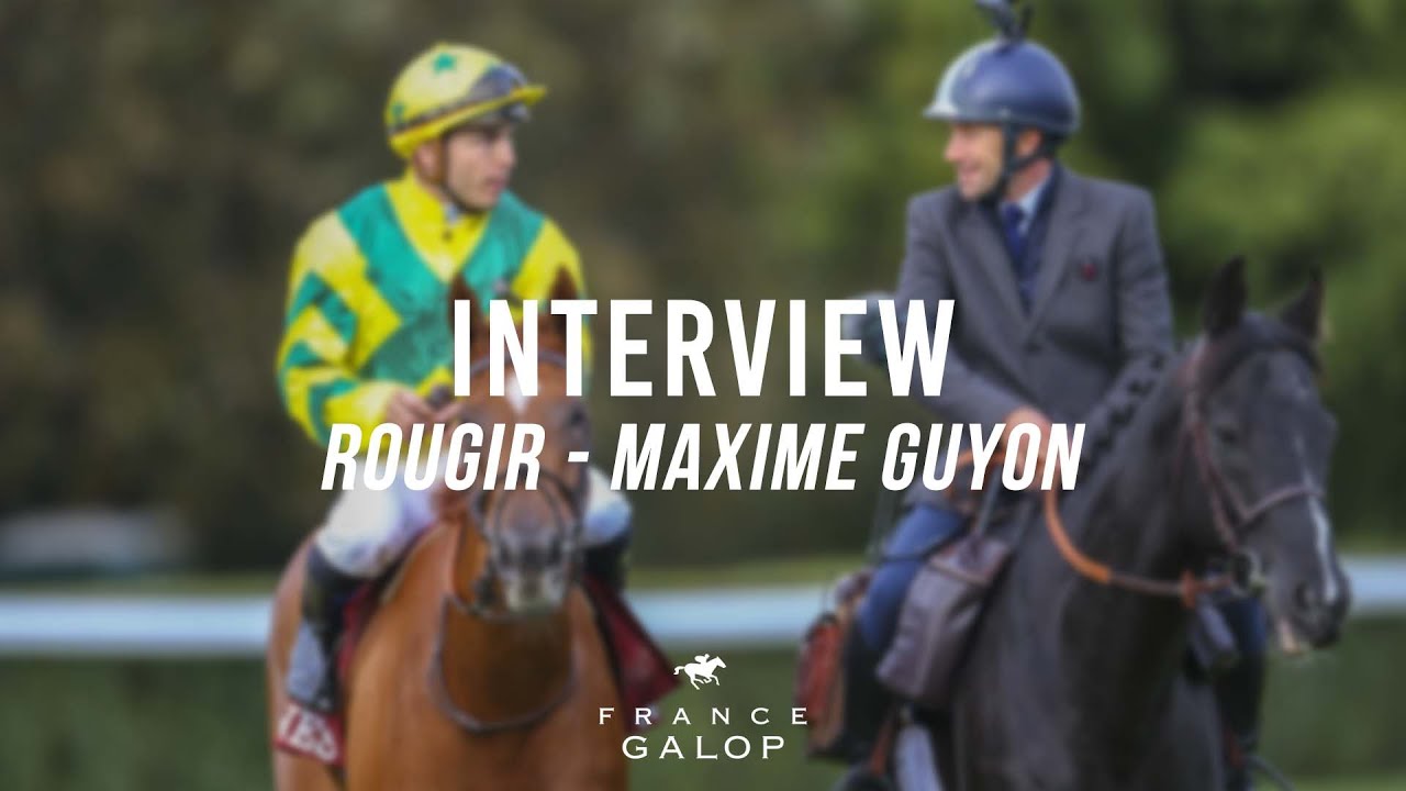 Interview de Maxime Guyon, jockey de Rougir
