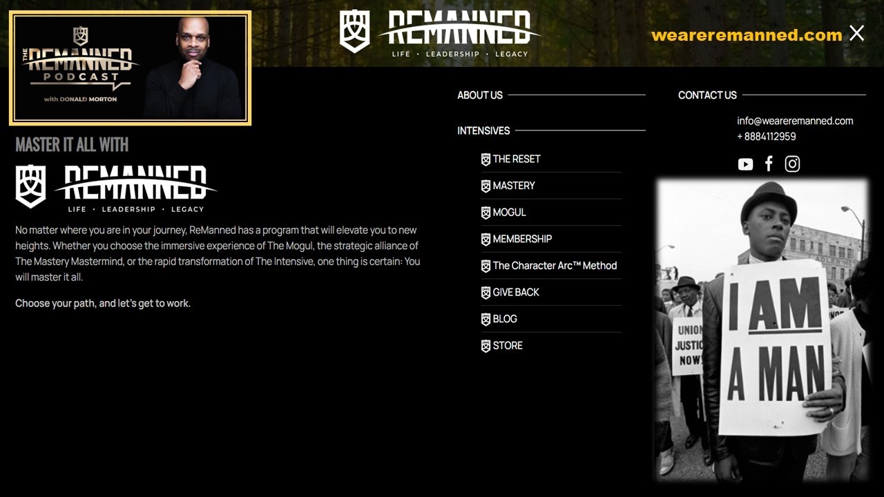 Donald Morton, CEO/Founder of ReManned on Power Connections with Kevin Vaughan, weareremanned.com