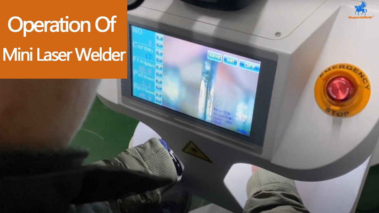 SuperbMelt Mini Laser Welder, Gold/Silver/Platinum Jewelry Laser Welding Machine for Sale