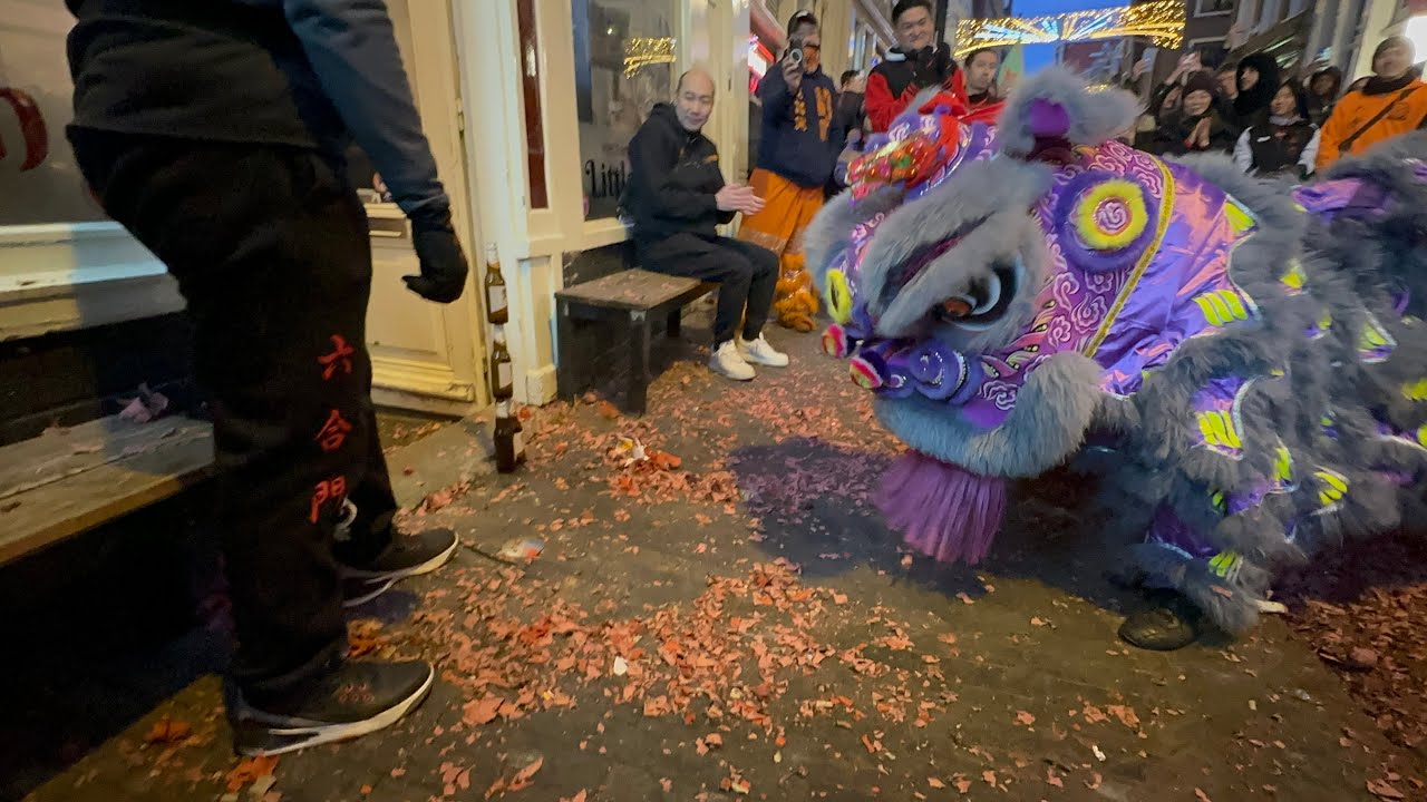 Little Saigon Centrum Zeedijk | Lion Dance | Amsterdam New Year 2026