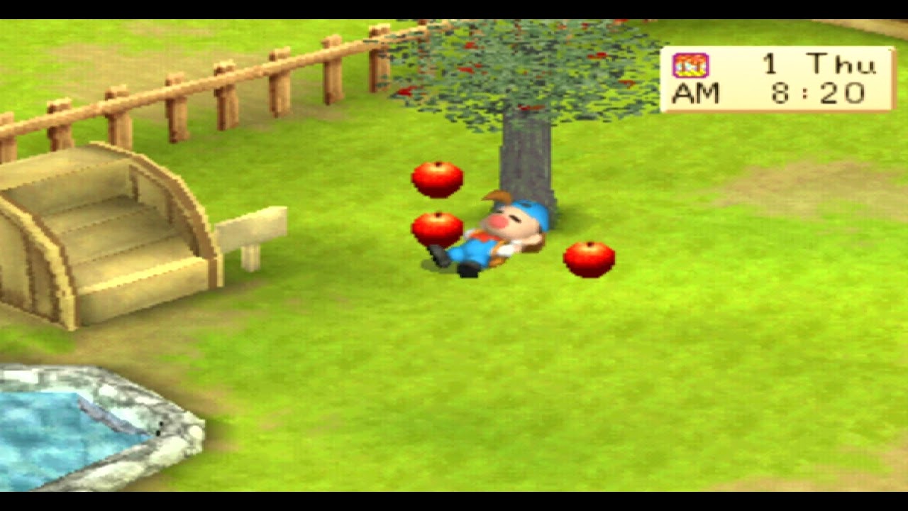 Harvest Moon Back to Nature - Fall Theme Song 1 Hour