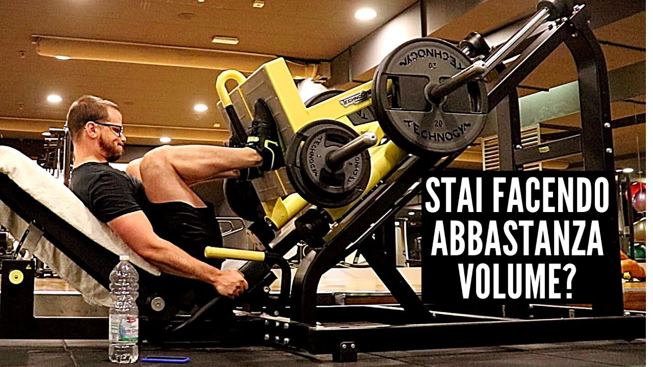 4 INDICATORI che ci dicono se ci stiamo allenando al VOLUME giusto
