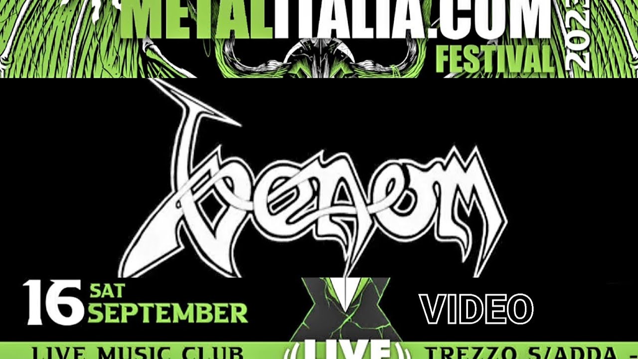 Venom - Metalitalia Festival, Trezzo Sull'Adda, Italy, 16 sep 2023 - FULL VIDEO LIVE CONCERT