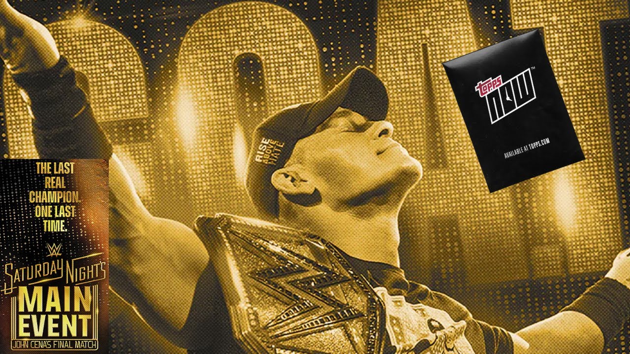 The Last Real Champion. One Last Time!💥 WWE Topps Now John Cena📦 #tradingcards #unboxing #wwe