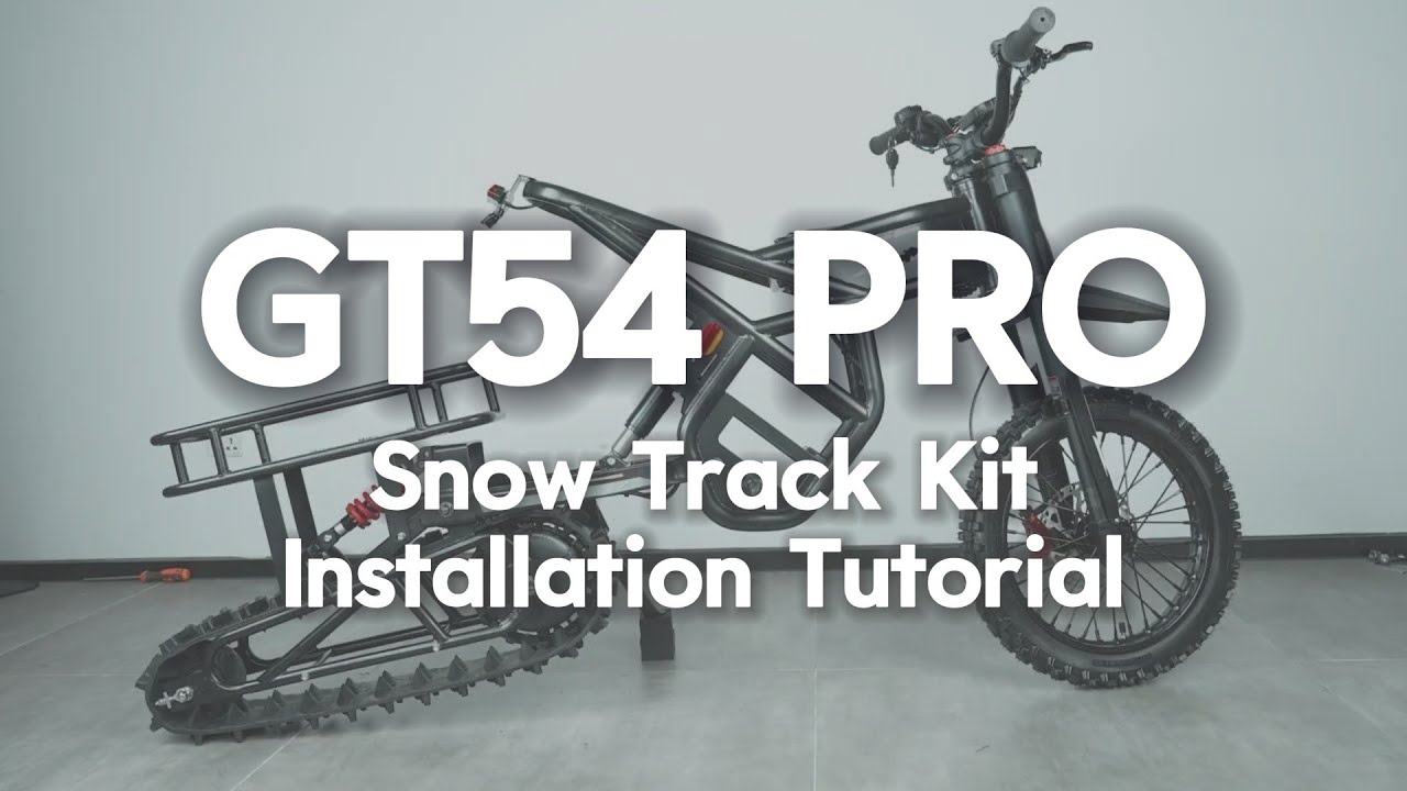 GT54 PRO – Snow Track Kit Installation Tutorial
