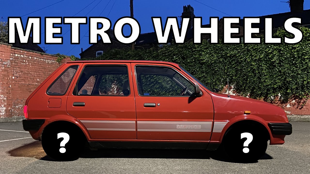 NEW WHEELS for my Austin Metro!