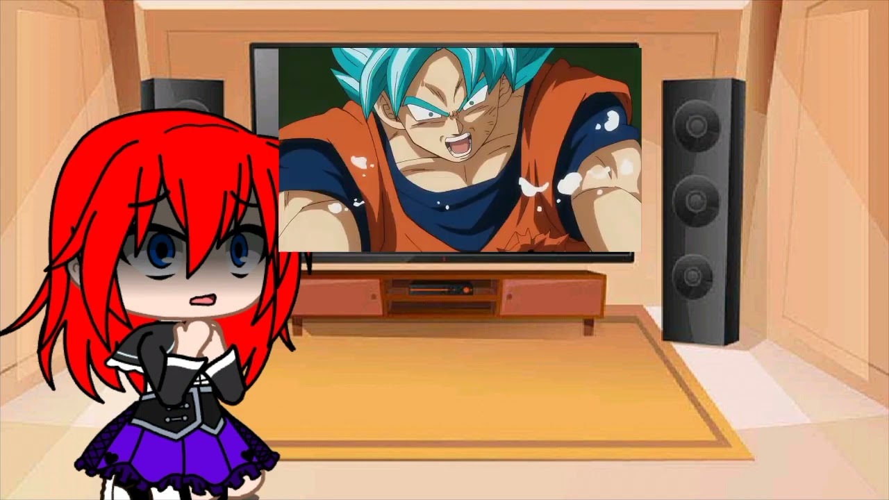 Rías reacciona a: Dragon Ball Super. Black Goku AMV My demons
