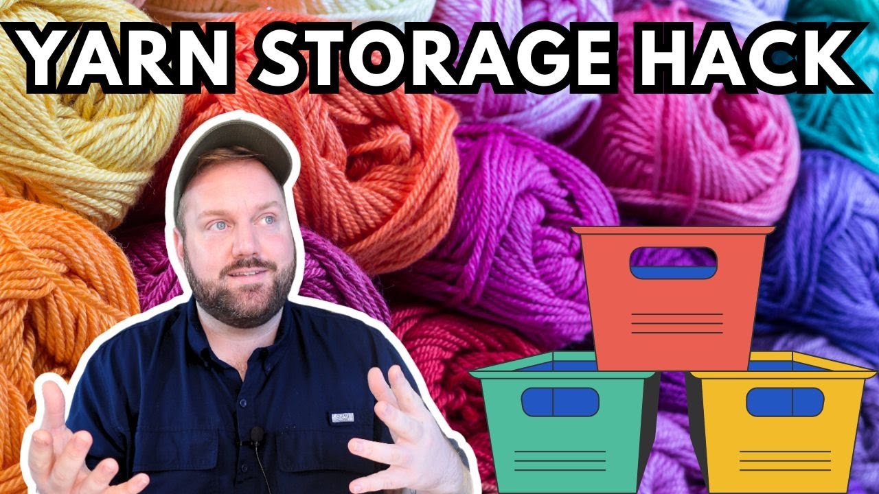 Affordable YARN Storage HACK – Level Up Your Space with a DIY Pegboard!