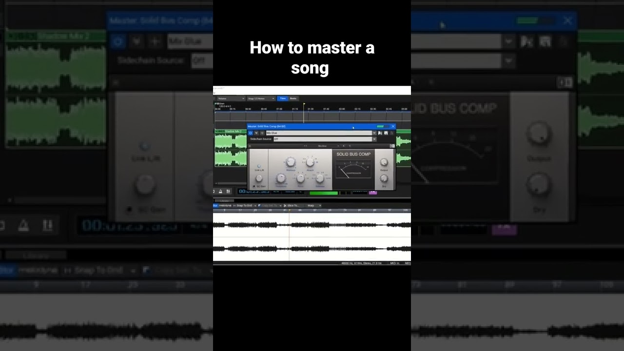 How to Master a Metal Song in 60 Seconds