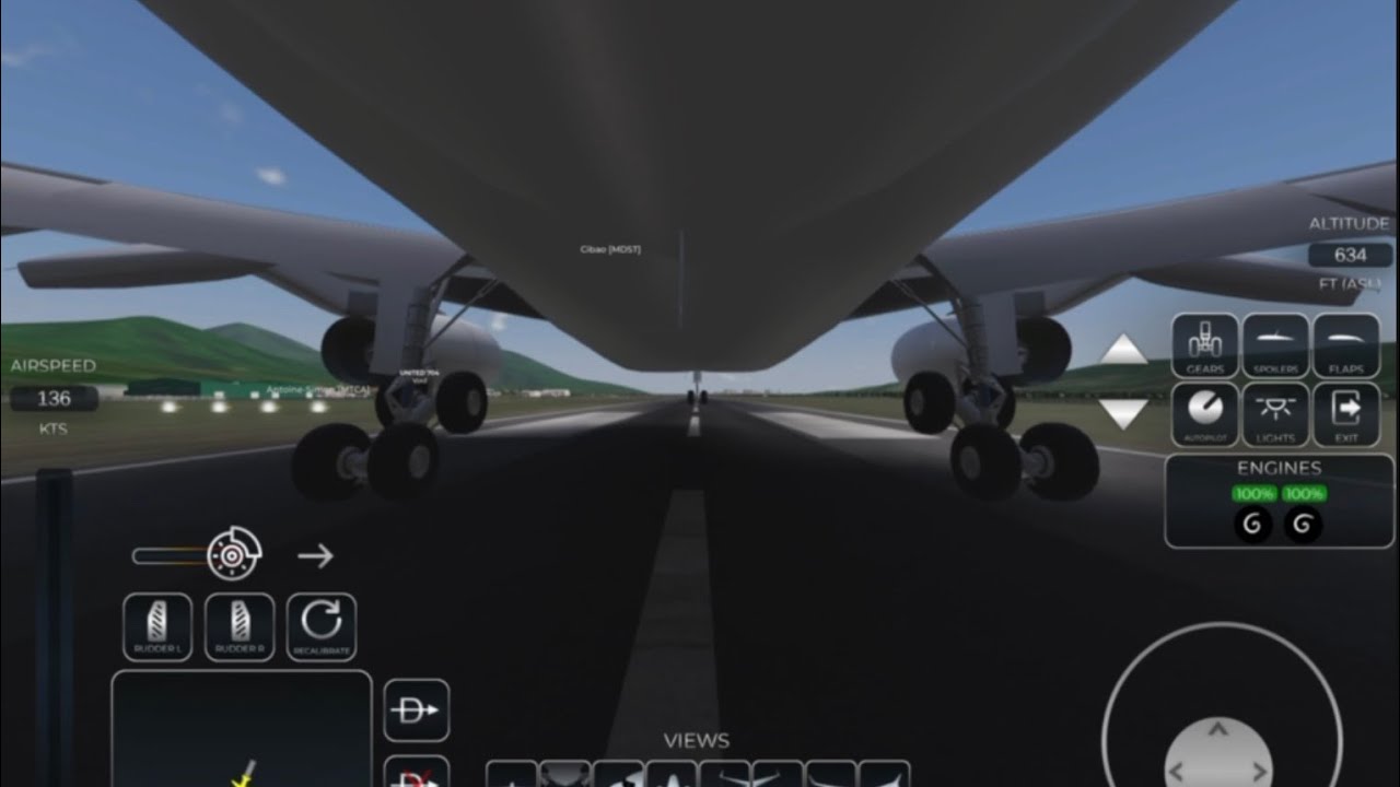 Buttering a330 project flight