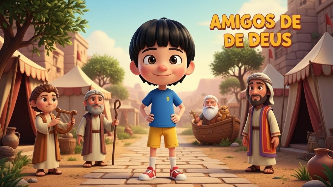 Heróis da Fé | Faz de Conta Bíblico com Benjamim 🎶 Infantil Cristão