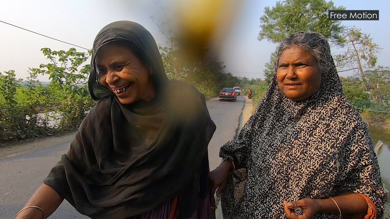 বৃদ্ধ বয়সে পুরো গ্রাম ঘুরাটা আসলেই অনেক কষ্টকর, আল্লাহ্‌ সবাইকে হেফাজত করুক।