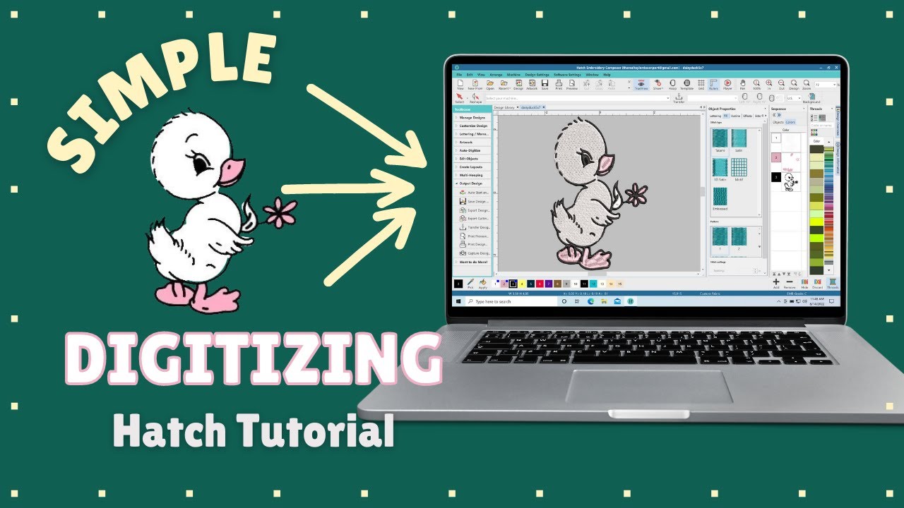Simple Digitizing Hatch Tutorial