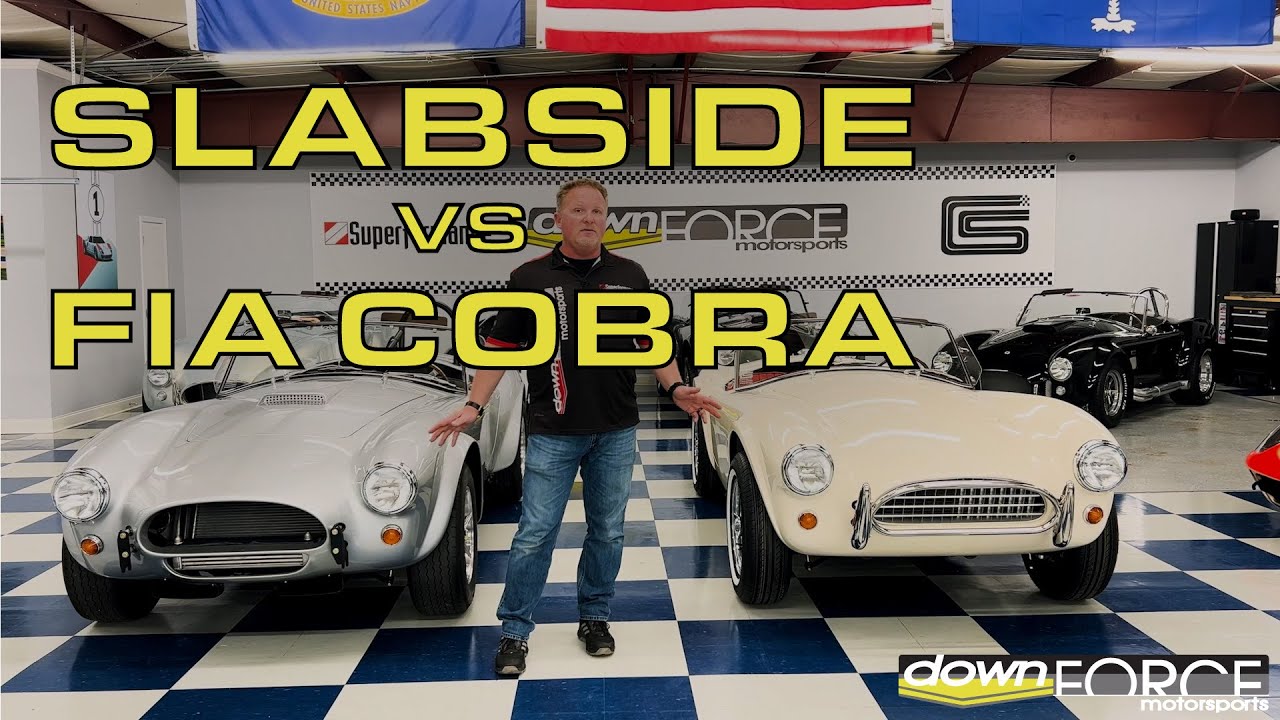 Superformance Slab Side в сравнении с FIA Cobra | Downforce Motorsports