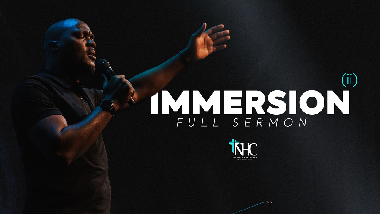 IMMERSION (ii) With Pastor David R. King