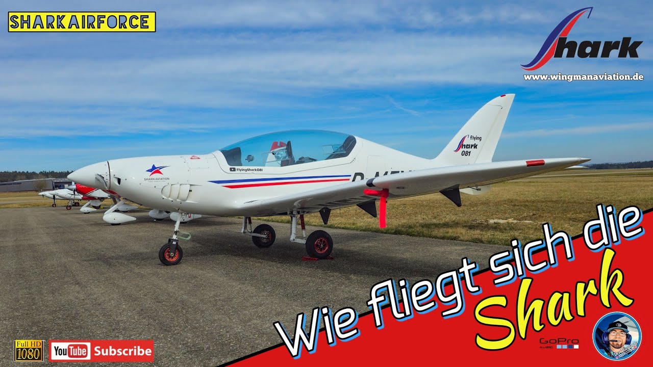 Shark Ultraleicht.....Wie fliegt der Hai?🤷‍♂️ #ultraleichtflugzeug @FlyingShark081 @SHARKAirForce