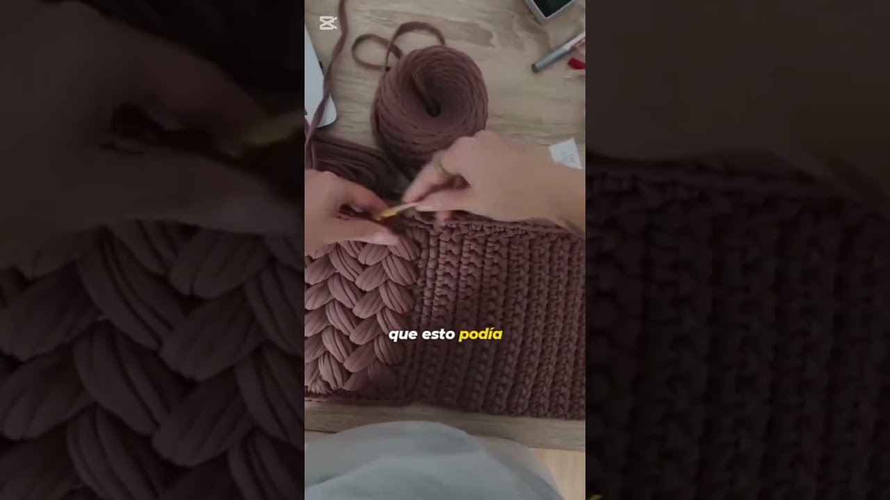 Como aprender a tejer bolsos en trapillo desde cero