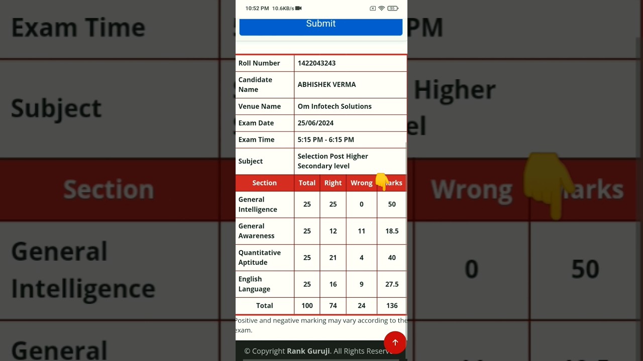 SSC PHASE 12 SCORECARD 2024! 50/50✌️ SSC SELECTION POST SCORECARD ❤️ SSC PHASE 12 ANSWER KEY STATUS