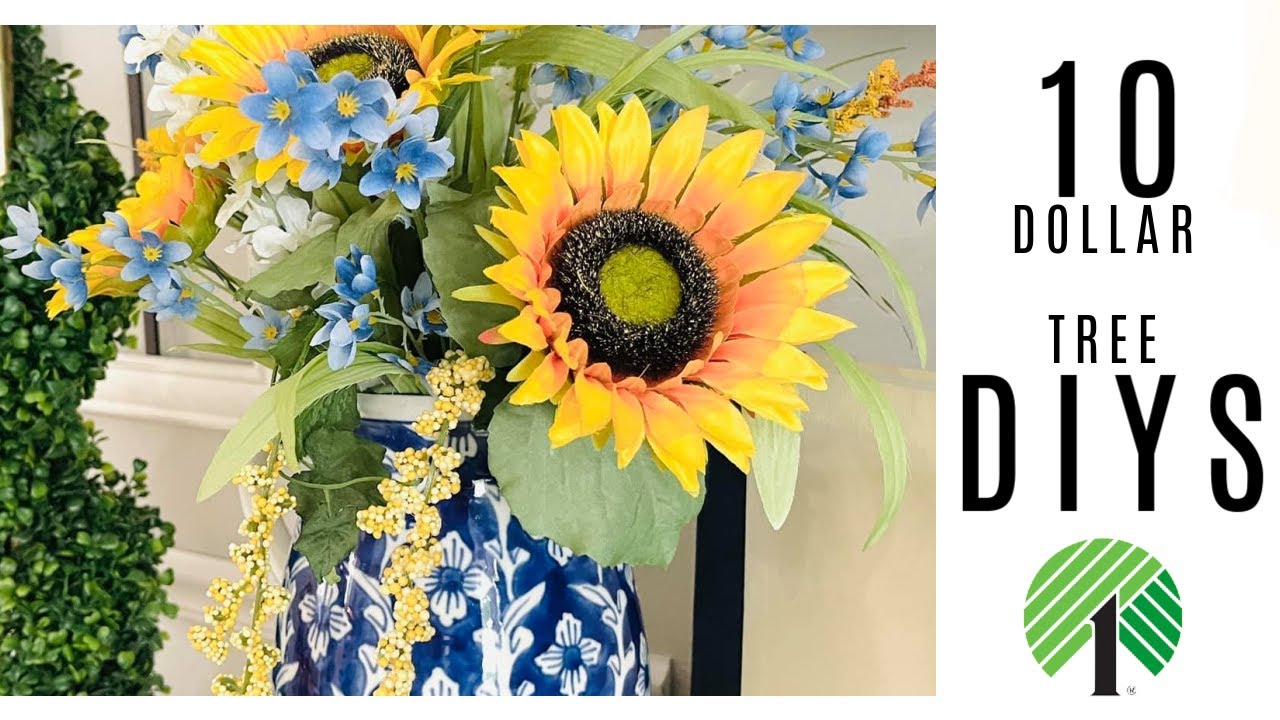 🌻10 DIYS DOLLAR TREE ~Summer~🌻 DECOR CRAFTS  Olivias Romantic Home DIY