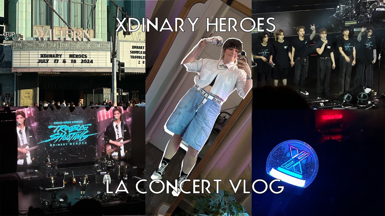XDINARY HEROES LA CONCERT VLOG