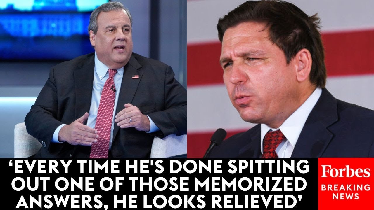 Chris Christie Mocks The Performance Of Ron DeSantis At GOP Debates