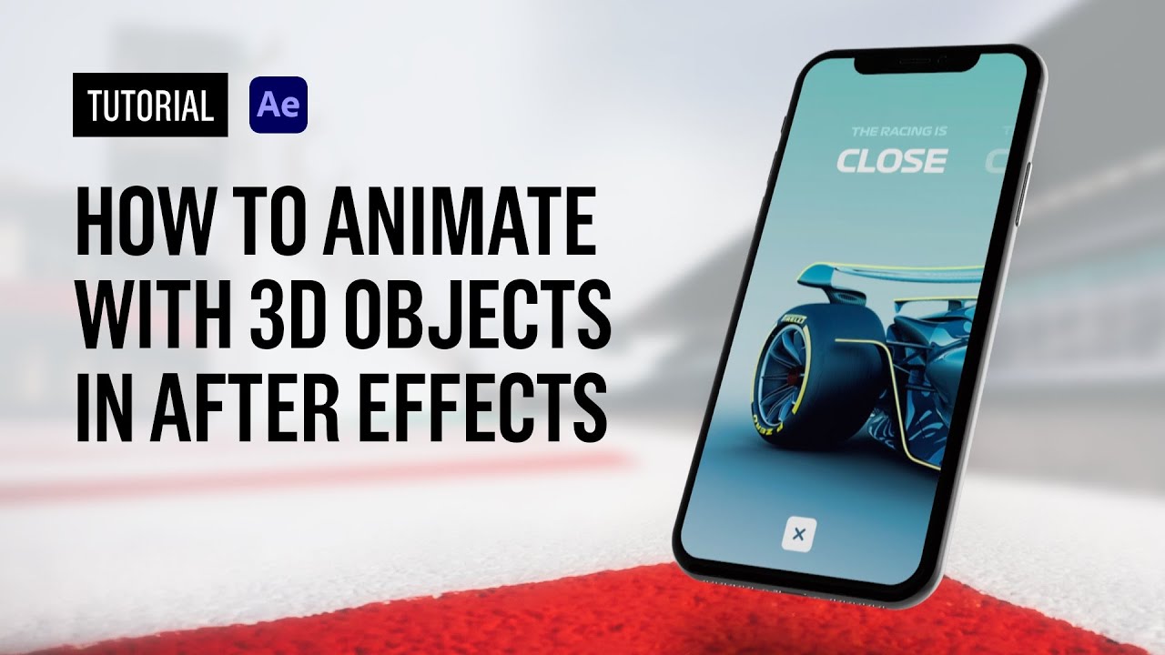 Tutorial - How to Animate with 3D Objects in After Effects using Element 3D Plugin