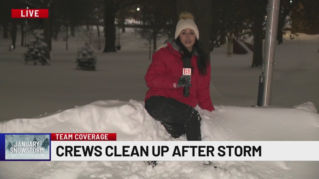 Snow blankets Hartford