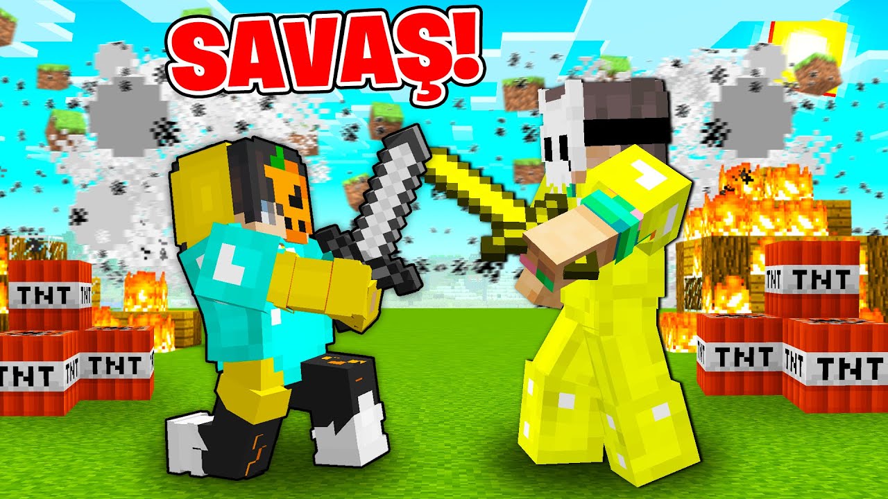 SAVAŞ BAŞLADI, AHTAPOT ADASININ SONU? - Minecraft