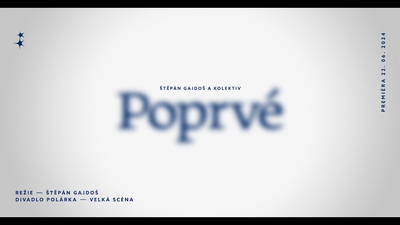 Poprv&eacute; - trailer
