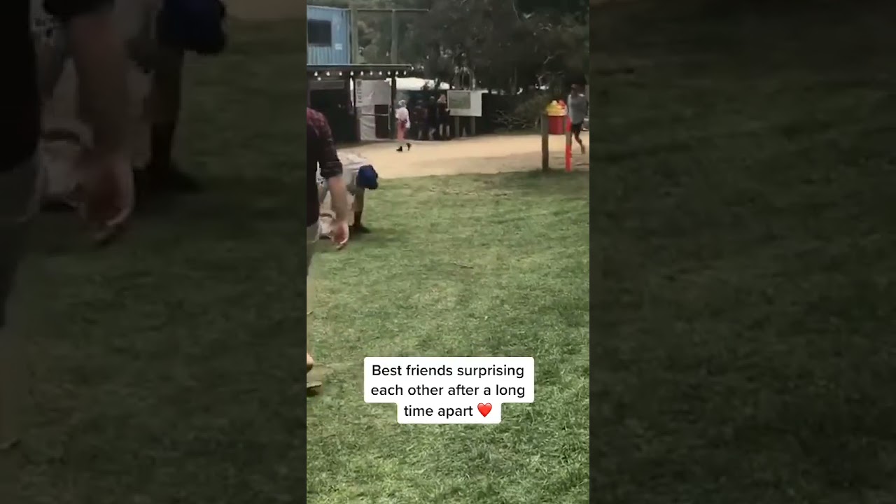 Best Friends Surprising Each Other After A Long Time Apart ❤️