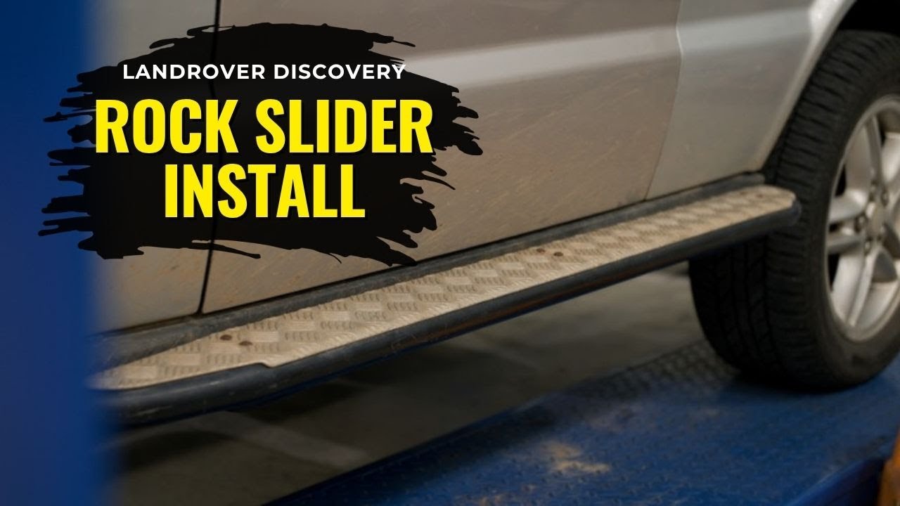 Fitting ARB Rock Sliders to the Landrover Discovery 2