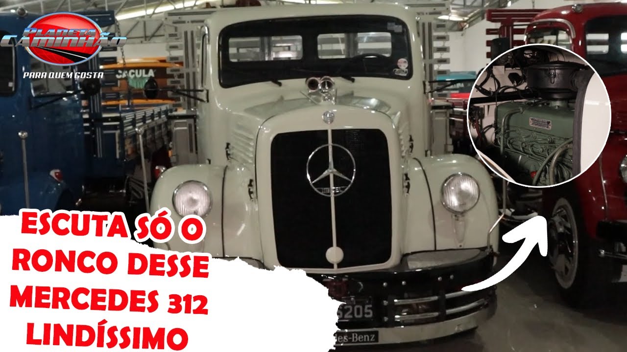 Mais de 60 anos de historia: Conheça o Mercedes-Benz L312 do Caçula