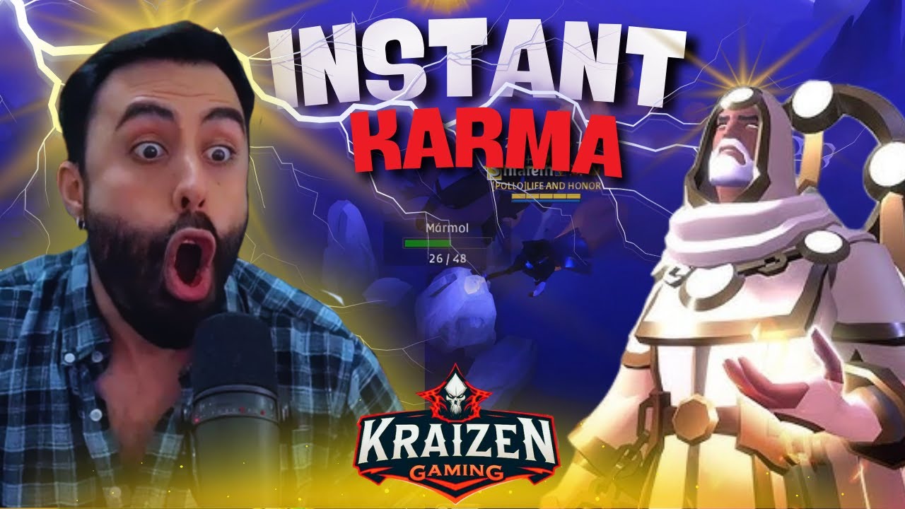 ⚔ Albion Online ⚔ | INSULTO A @Jesucristo69x POR ERROR Y EL KARMA ES INSTANT&Aacute;NEO... #pvp
