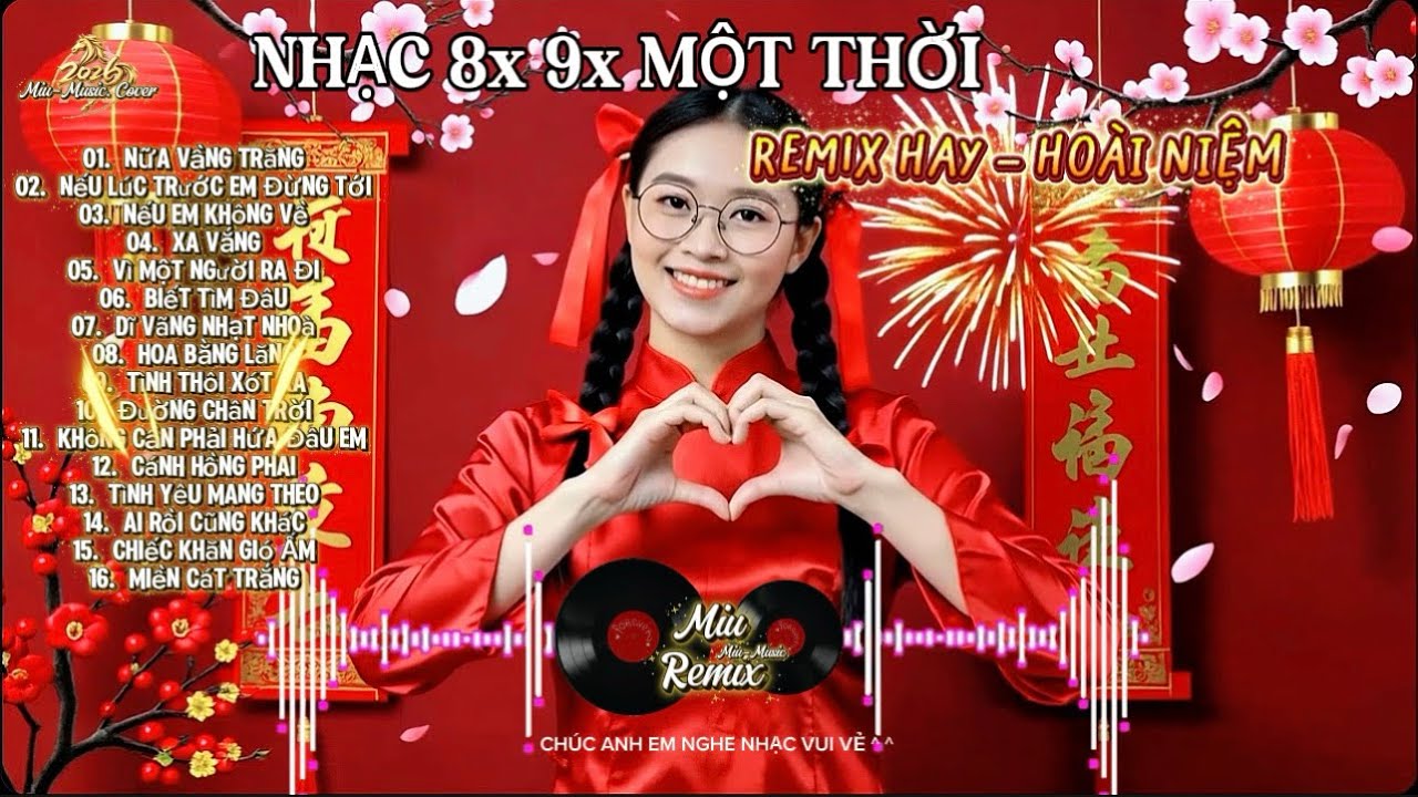 Những Bản Remix Nhạc 8x 9x Một Thời | Miu Music Cover – Nửa Vầng Trăng, Xa Vắng, Vì Một Người Ra Đi