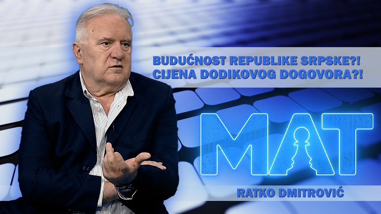Srbovanje Milorada Dodika je gluma za velike pare?! || Ratko Dmitrović - MAT