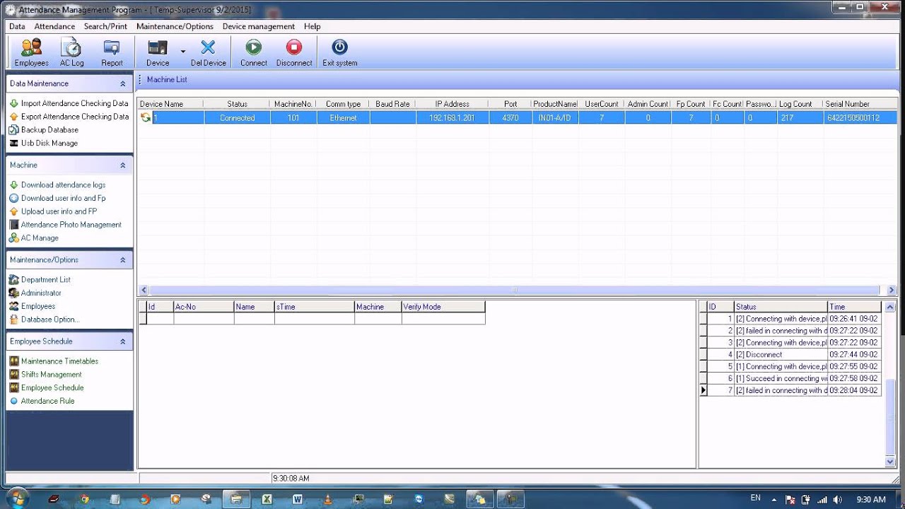 How to config Fingerprint 01 Speak Khmer
