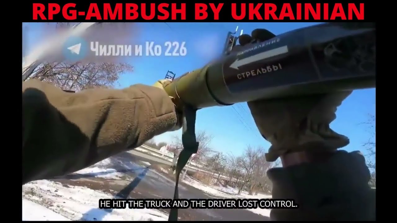 🔴 Ukraine War - Close Range RPG Ambush On Russian Truck